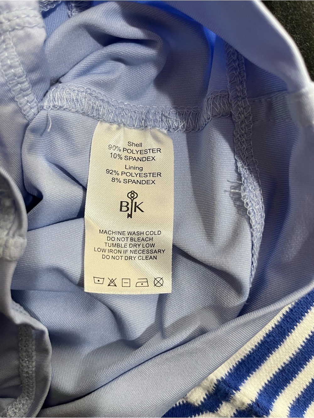 Belyn Key Light Lavender Athletic Skort Skirt Side and Back Pockets Small Golf - Picture 11 of 12